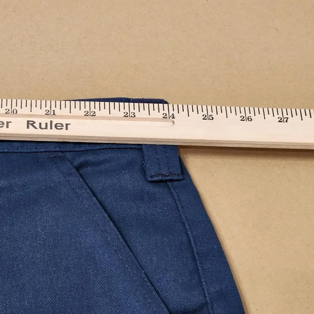 Carhartt Pants Mens 48x32 Blue Chino Relaxed Workwear Big Tall B260 Twill